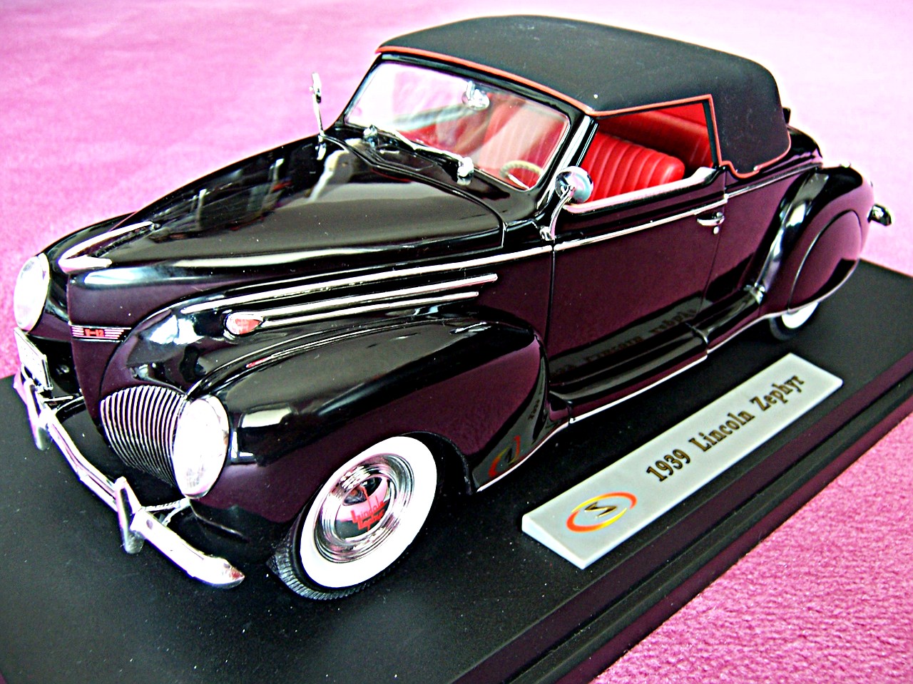 Lincoln Zephyr Cabrio schwarz 1939
