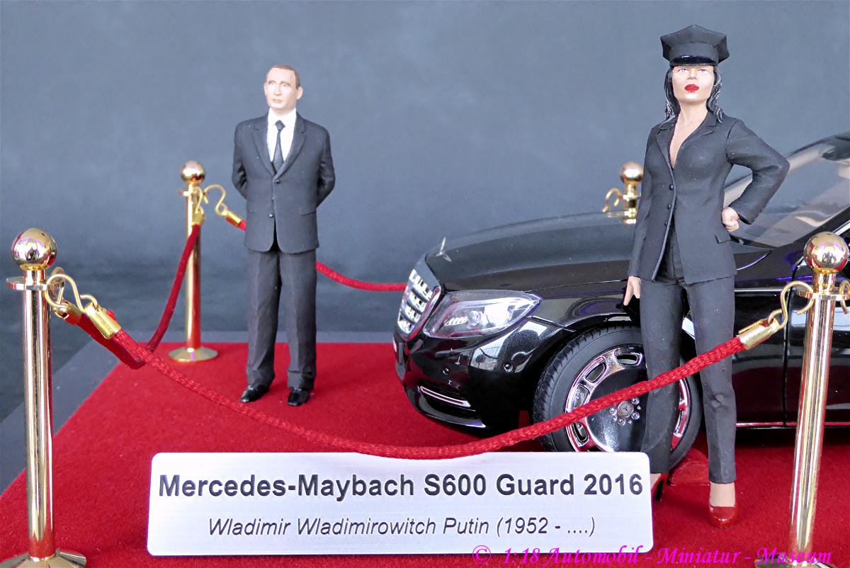 1:18 Mercedes-Maybach S600 Guard 2016 - Wladimir Putin Präsident