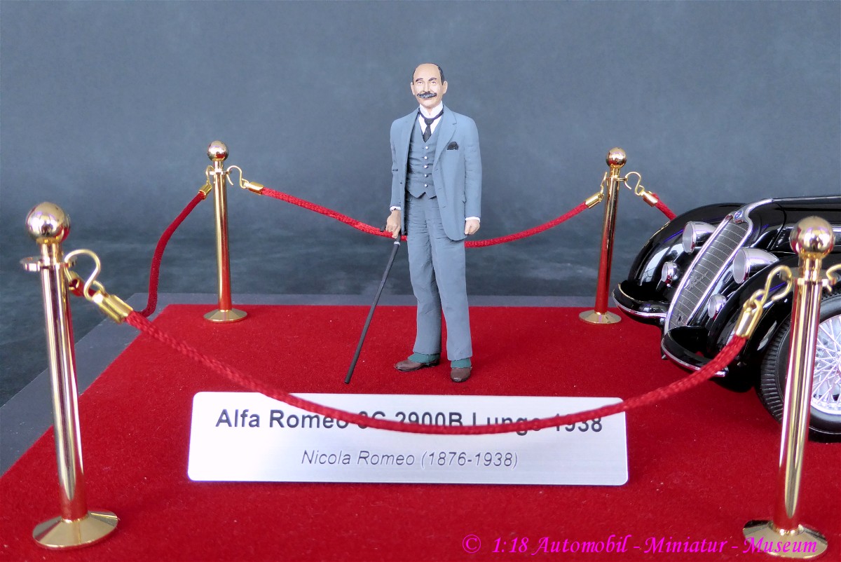 1:18 Alfa Romeo 8C 2900B Lungo 1938 - Nicola Romeo