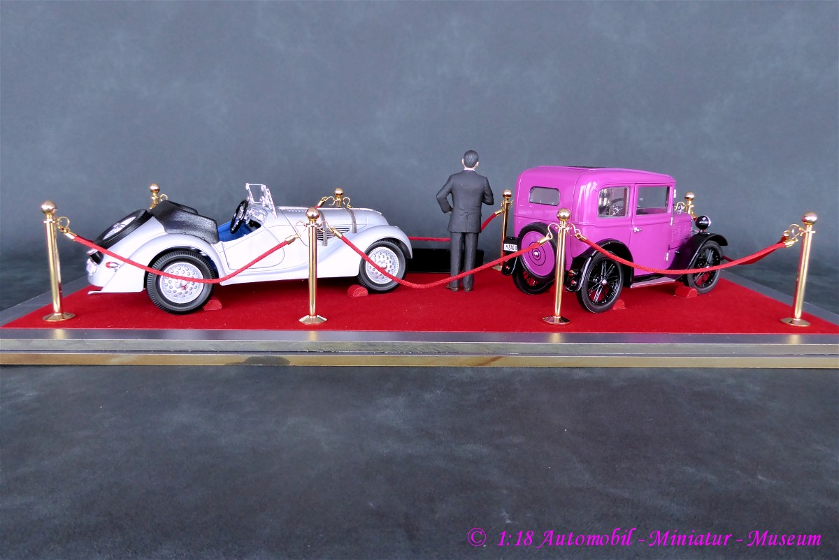 1:18 BMW Dixi 1929 - BMW 328 1936 - Karl Rapp