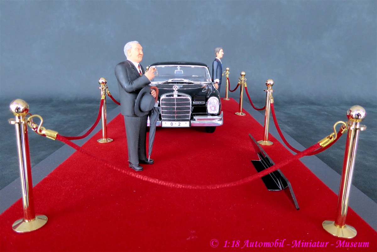 1:18 Mercedes 300 SE 1961 - Ludwig Erhard Bundeskanzler