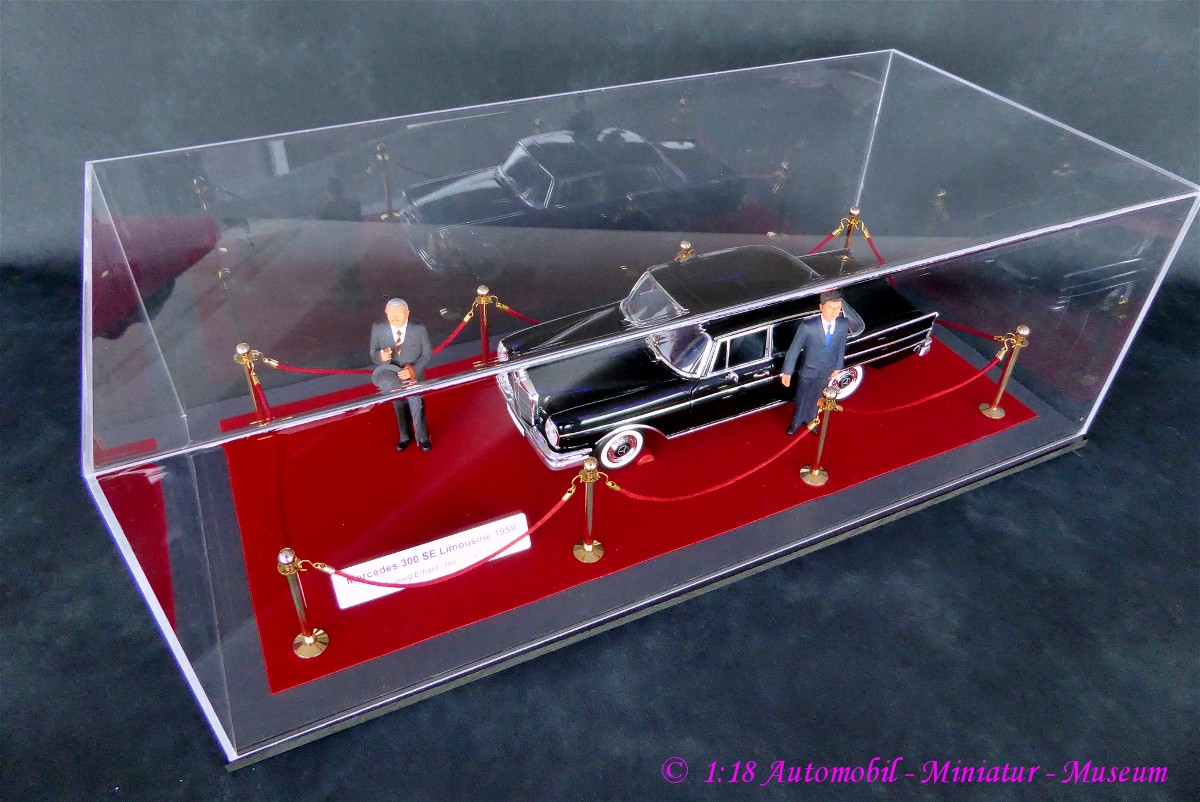 1:18 Mercedes 300 SE 1961 - Ludwig Erhard Bundeskanzler