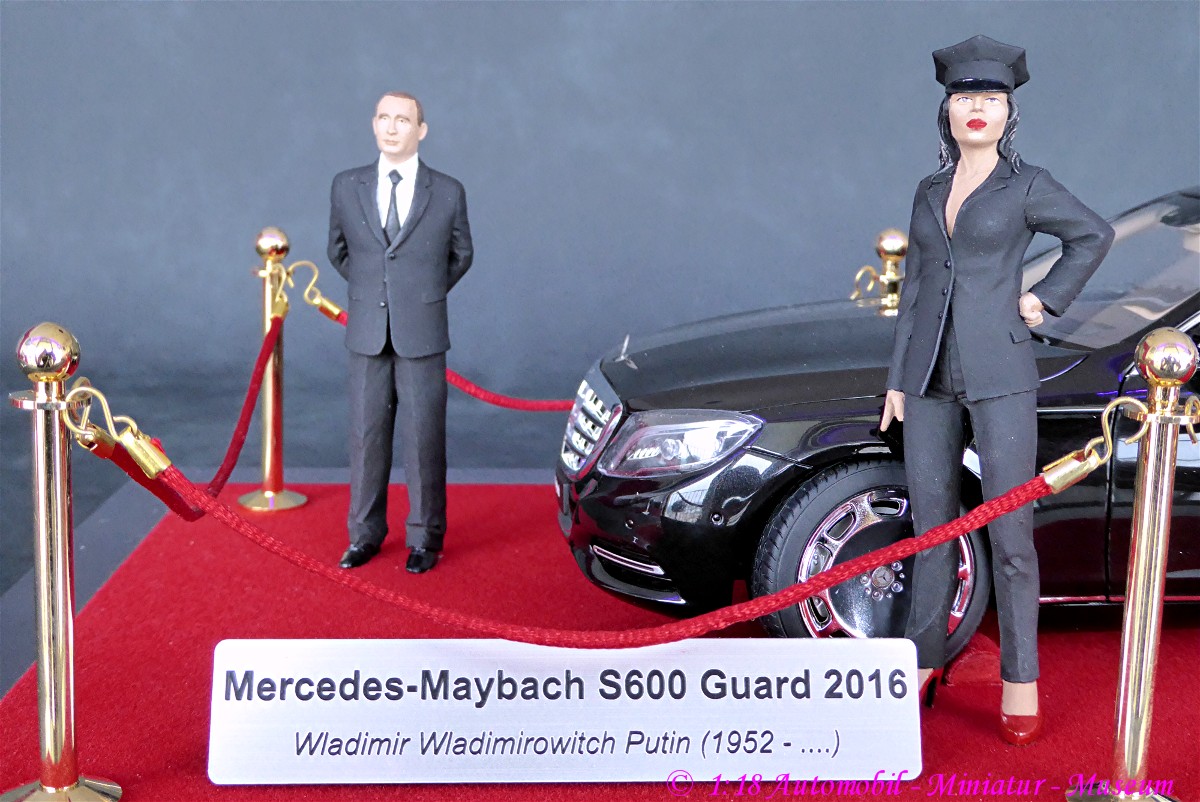1:18 Mercedes-Maybach S600 Guard 2016 - Wladimir Putin Prsident