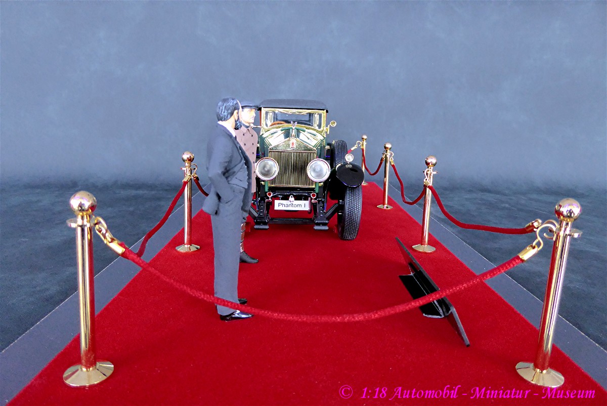 1:18 Rolls Royce Phantom I 1925 - Charles Rolls - Henry Royce