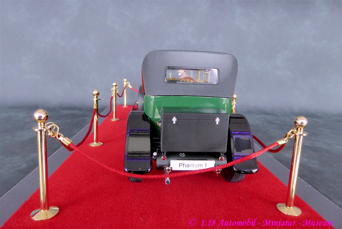 1:18 Rolls Royce Phantom I 1925 - Charles Rolls - Henry Royce
